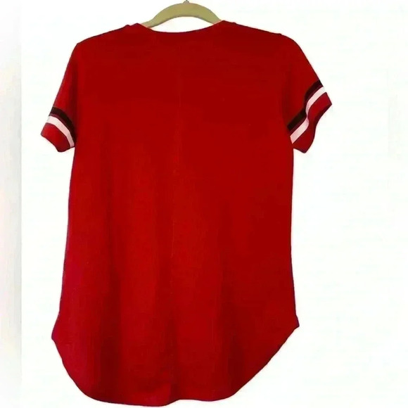 MLB Arizona D-Backs Baseball NWT Girls 14 XL Red Shirt - Picture 2 of 5